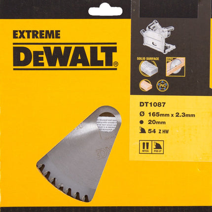 DeWALT Cirkelzaagblad DT1087
