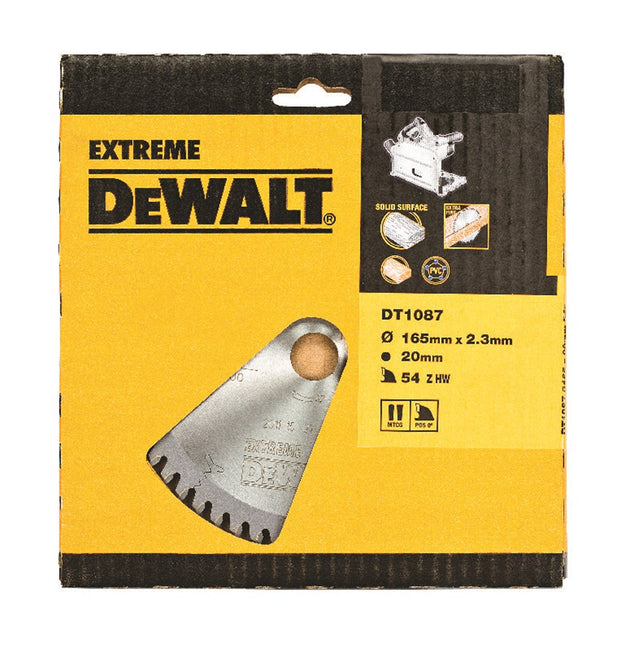 DeWALT Cirkelzaagblad DT1087