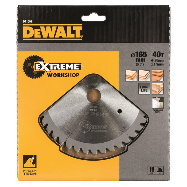 DeWALT Cirkelzaagblad DT1091