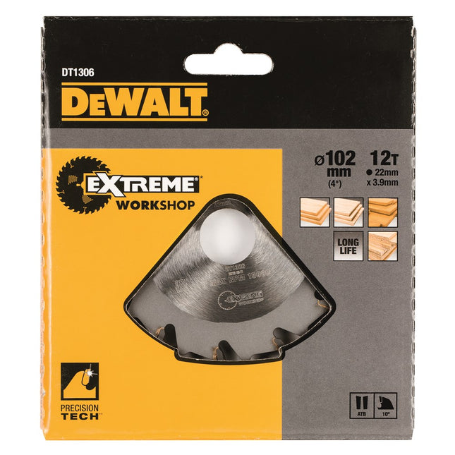 DeWALT Cirkelzaagblad (tbv deuvellamellen) DT1306
