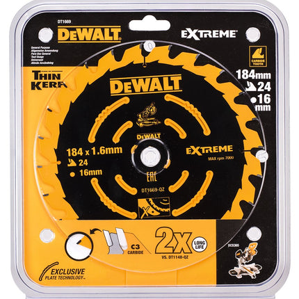 DeWALT Cirkelzaagblad DT1669