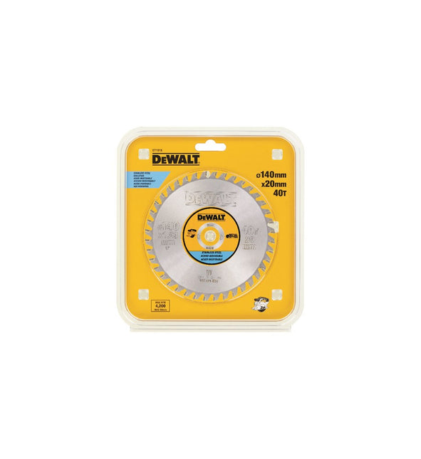 DeWALT Cirkelzaagblad (tbv RVS) DT1918