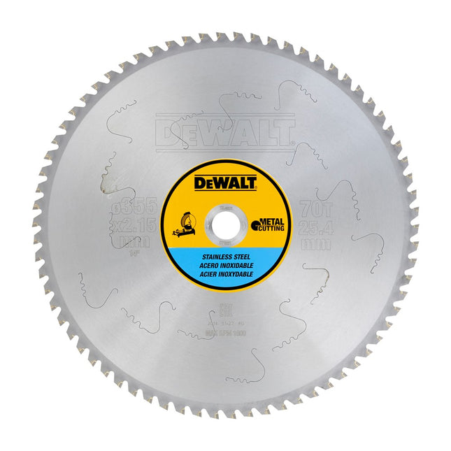 DeWALT Cirkelzaagblad (tbv RVS) DT1921