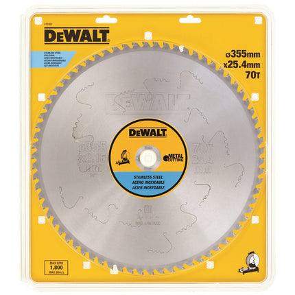 DeWALT Cirkelzaagblad (tbv RVS) DT1921