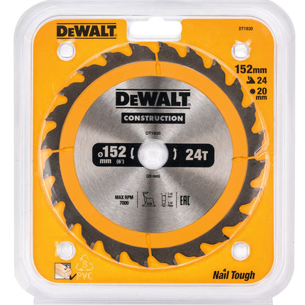 DeWALT Cirkelzaagblad DT1930