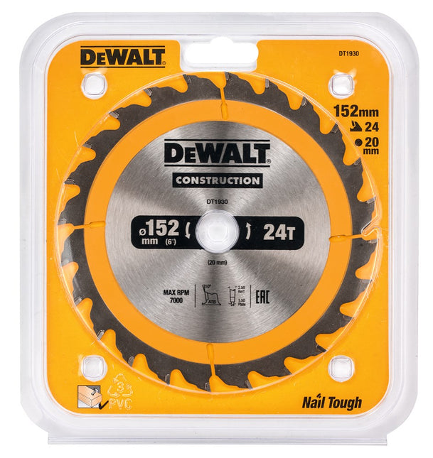 DeWALT Cirkelzaagblad DT1930