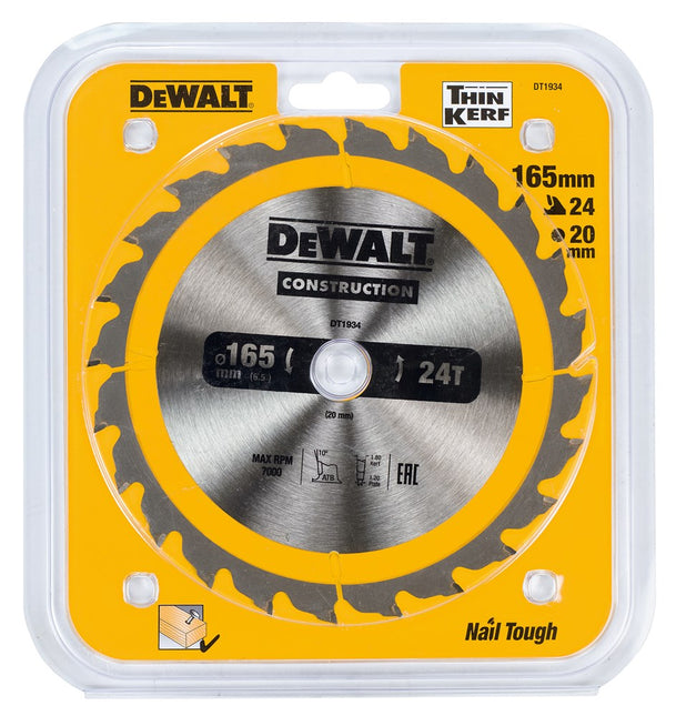 DeWALT Cirkelzaagblad DT1934