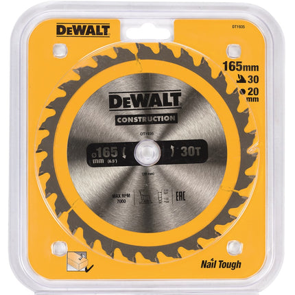 DeWALT Cirkelzaagblad DT1935