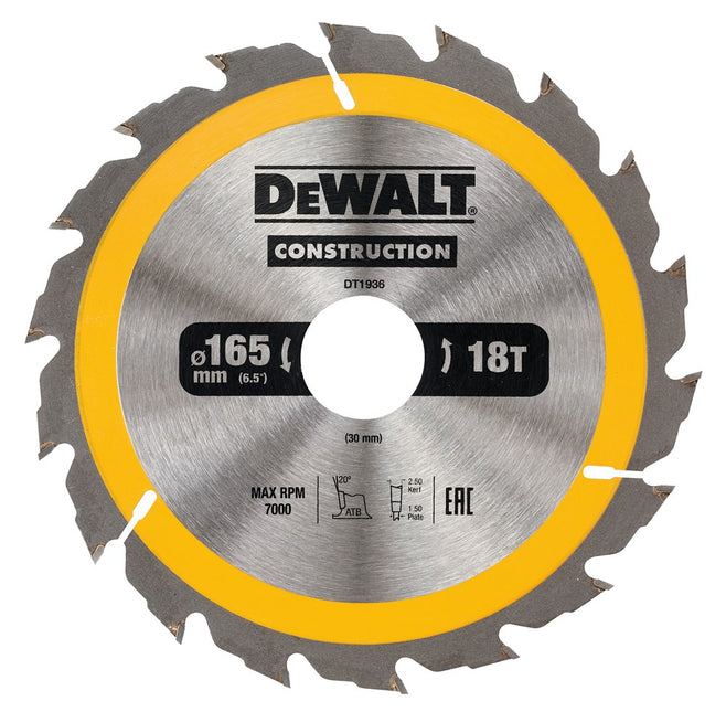 DeWALT Cirkelzaagblad DT1936