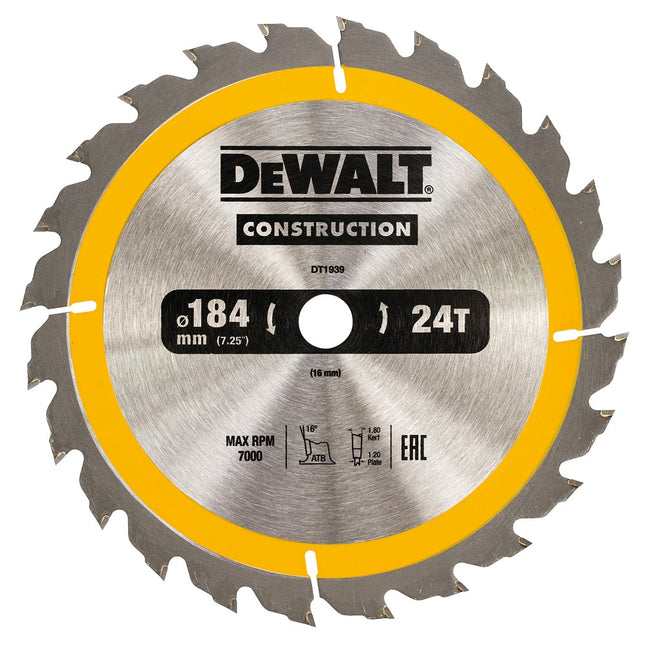DeWALT Cirkelzaagblad DT1939