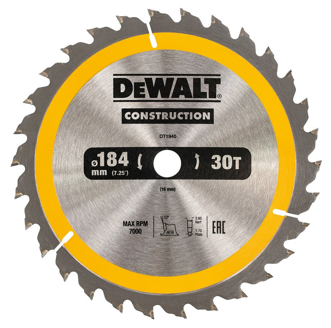DeWALT Cirkelzaagblad DT1940
