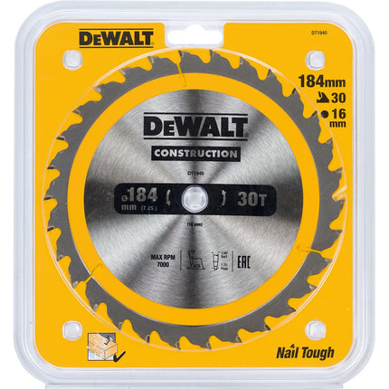 DeWALT Cirkelzaagblad DT1940