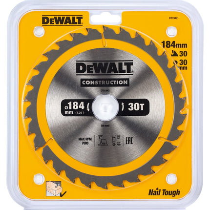 DeWALT Cirkelzaagblad DT1942