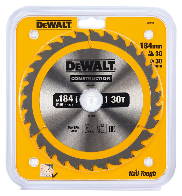 DeWALT Cirkelzaagblad DT1942