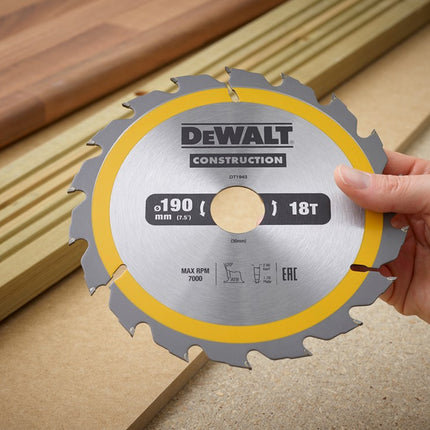 DeWALT Cirkelzaagblad DT1943