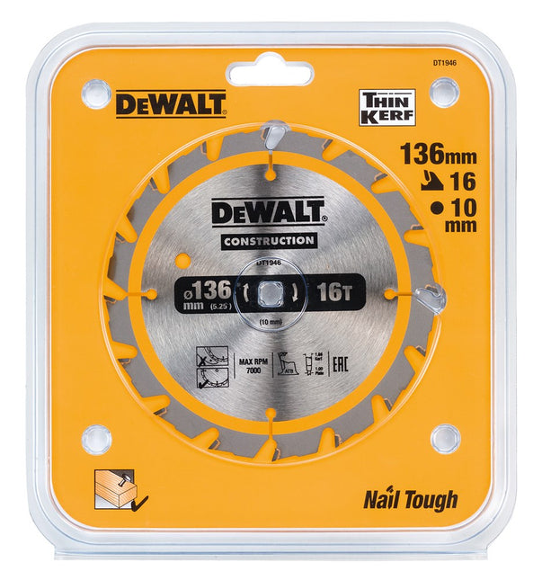 DeWALT Cirkelzaagblad DT1946