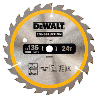DeWALT Cirkelzaagblad DT1947
