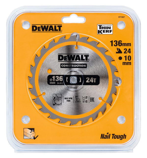 DeWALT Cirkelzaagblad DT1947