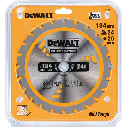 DeWALT Cirkelzaagblad DT1951
