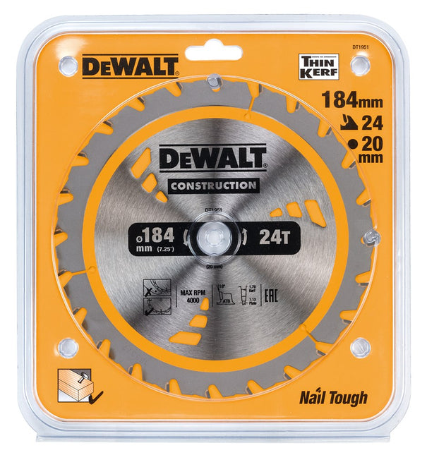 DeWALT Cirkelzaagblad DT1951