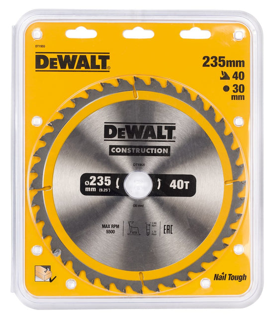 DeWALT Cirkelzaagblad DT1955