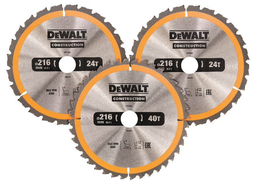 DeWALT Cirkelzaagbladset DT1962