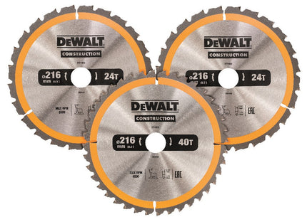 DeWALT Cirkelzaagbladset DT1962