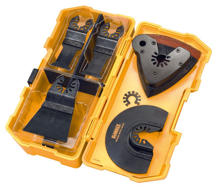 DeWALT Zaagbladenset met schuurpapier 8-delig dt20700, dt20701, dt20704, dt20705, dt20710, schuurpapier x 3 DT20731