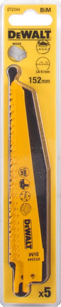 DeWALT Reciprozaagblad bim DT2344