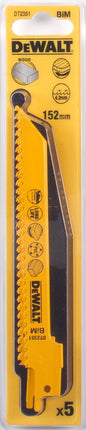 DeWALT Reciprozaagblad bim DT2351