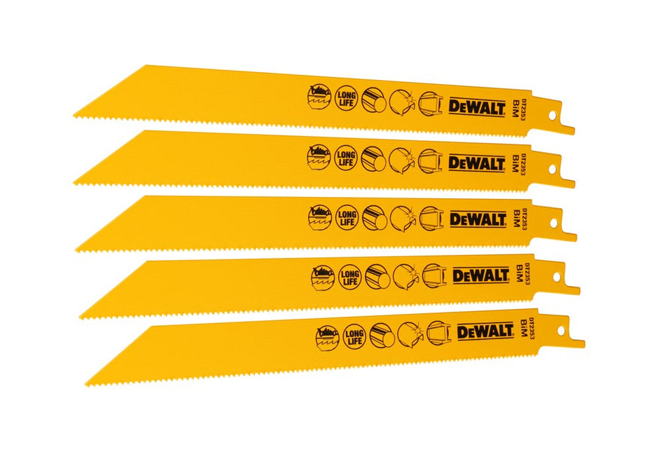 DeWALT Reciprozaagblad bim DT2353