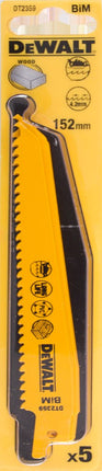 DeWALT Reciprozaagblad bim DT2359