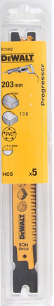 DeWALT Reciprozaagblad hcs 203x2,4-4,0 hout - s2345x DT2402