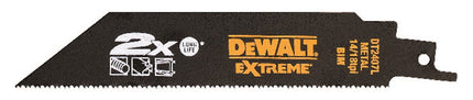 DeWALT Reciprozaagblad 2x bim 152x4,2mm dikke metalen profielen DT2407L
