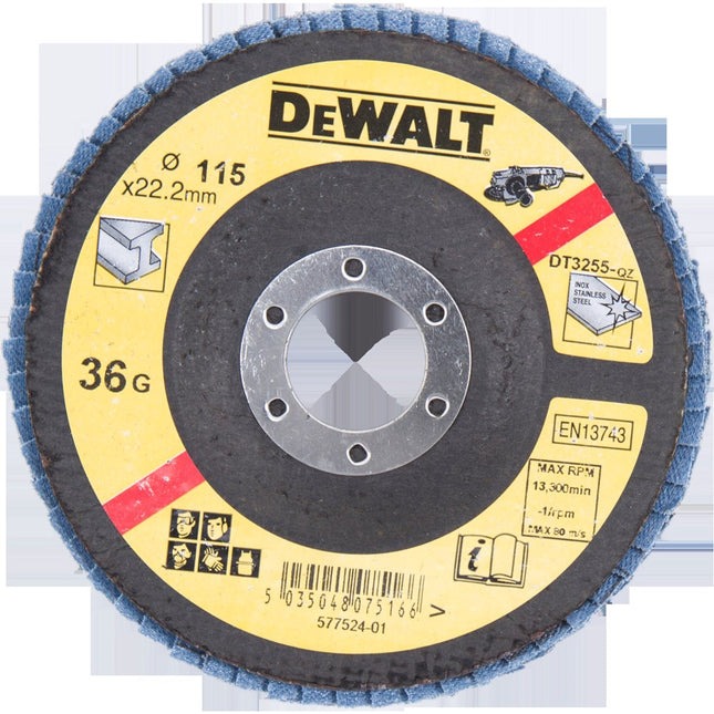 DeWALT Lamellenschijf, conisch DT3255