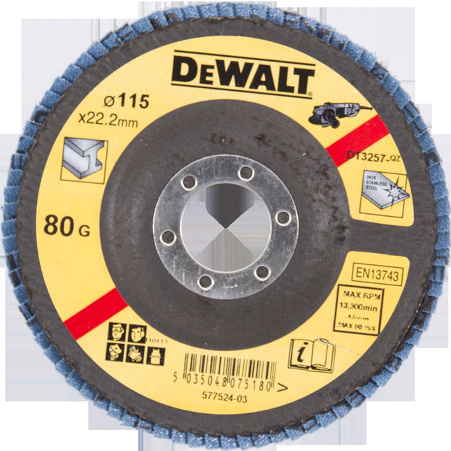 DeWALT Lamellenschijf, conisch DT3257