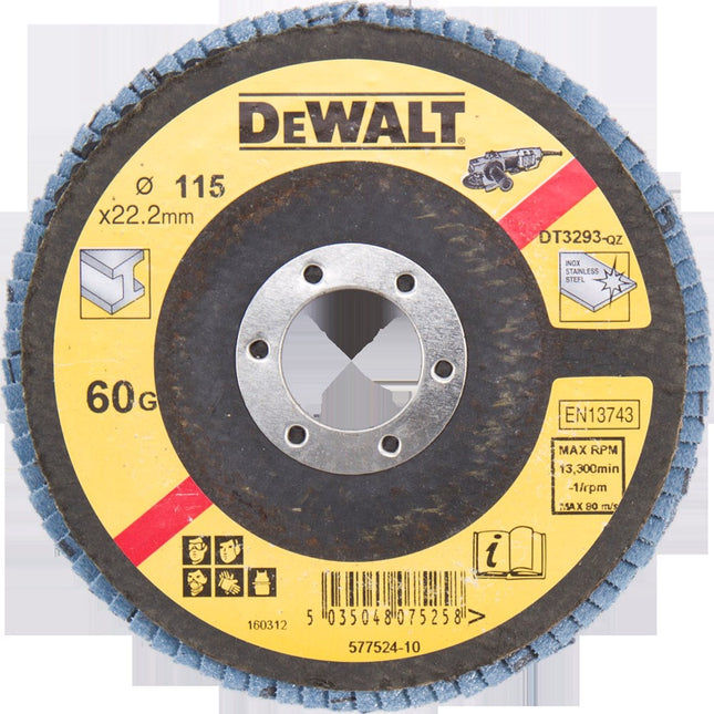 DeWALT Lamellenschijf, vlak DT3293