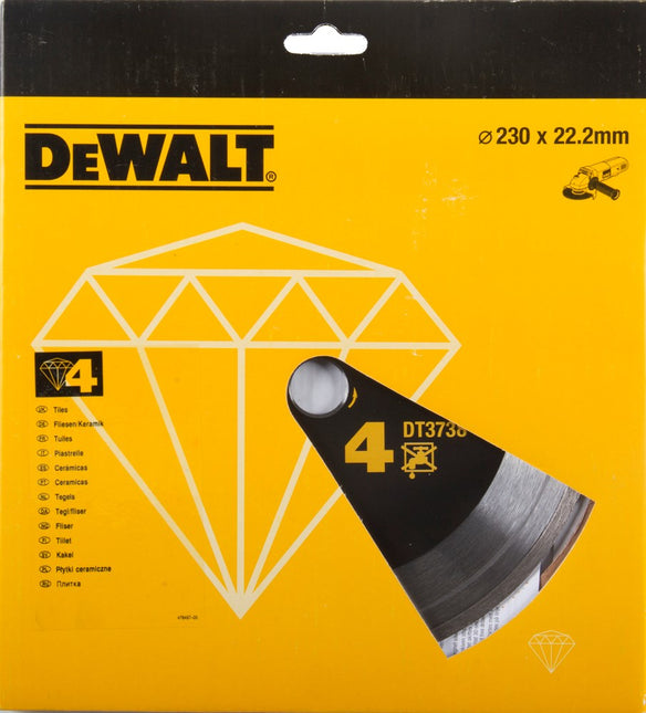 DeWALT Diamant zaagblad droog DT3738