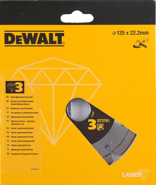 DeWALT Diamant zaagblad droog DT3761