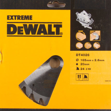 DeWALT Cirkelzaagblad DT4026