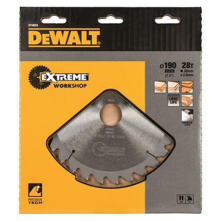 DeWALT Cirkelzaagblad DT4033