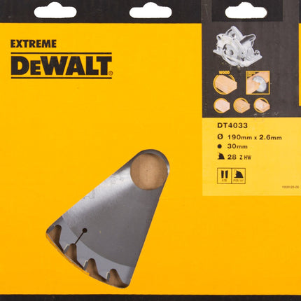 DeWALT Cirkelzaagblad DT4033