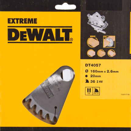 DeWALT Cirkelzaagblad DT4057