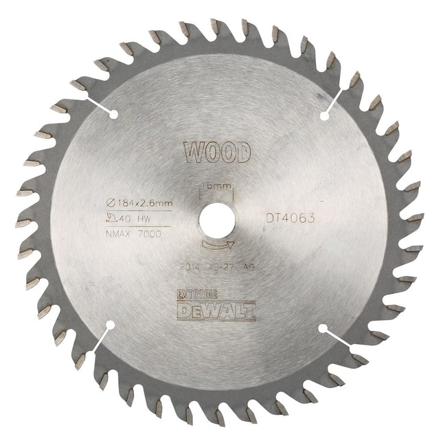 DeWALT Cirkelzaagblad DT4063
