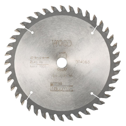 DeWALT Cirkelzaagblad DT4063