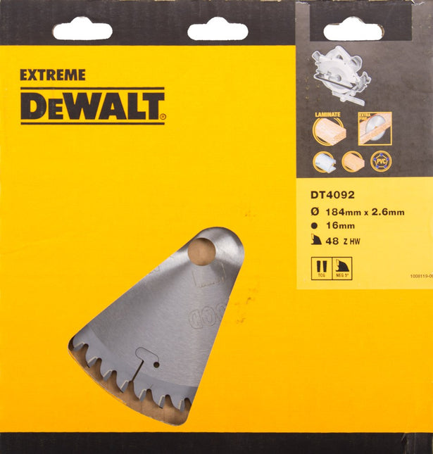 DeWALT Cirkelzaagblad DT4092
