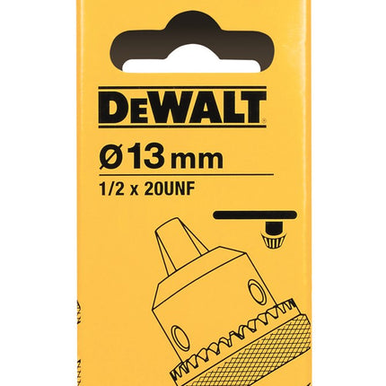 DeWALT Boorkop 1,5mm-13mm l/r 1/2"x20unf DT7012