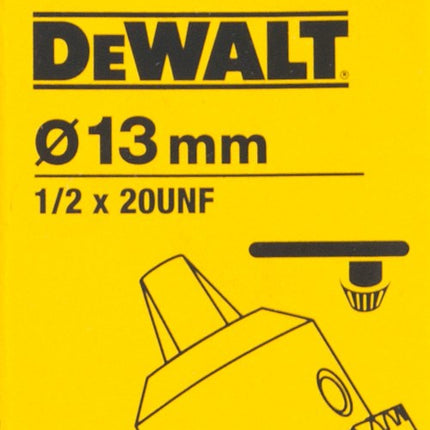 DeWALT Boorkop 1,5mm-13mm l/r 1/2"x20unf DT7012