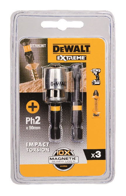 DeWALT Impact torsion 2xph2 50mm + 1