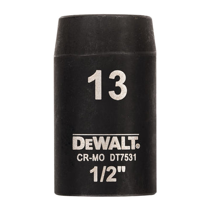 DeWALT Slagdopsleutel 1/2" Metrisch DT7531